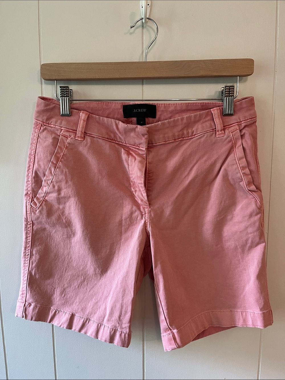 J. Crew Women’s Faded Pink Chino Shorts